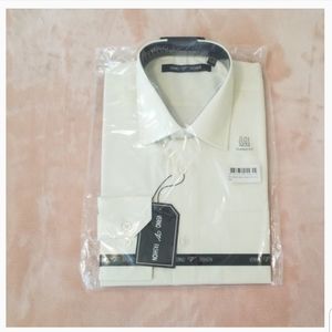 Men's Ivory Dress Shirt